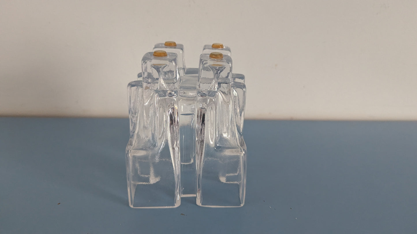 Riihimäen Lasi Paalutalo Maljakko (1968-1972, Signeerattu, Helena Tynell)