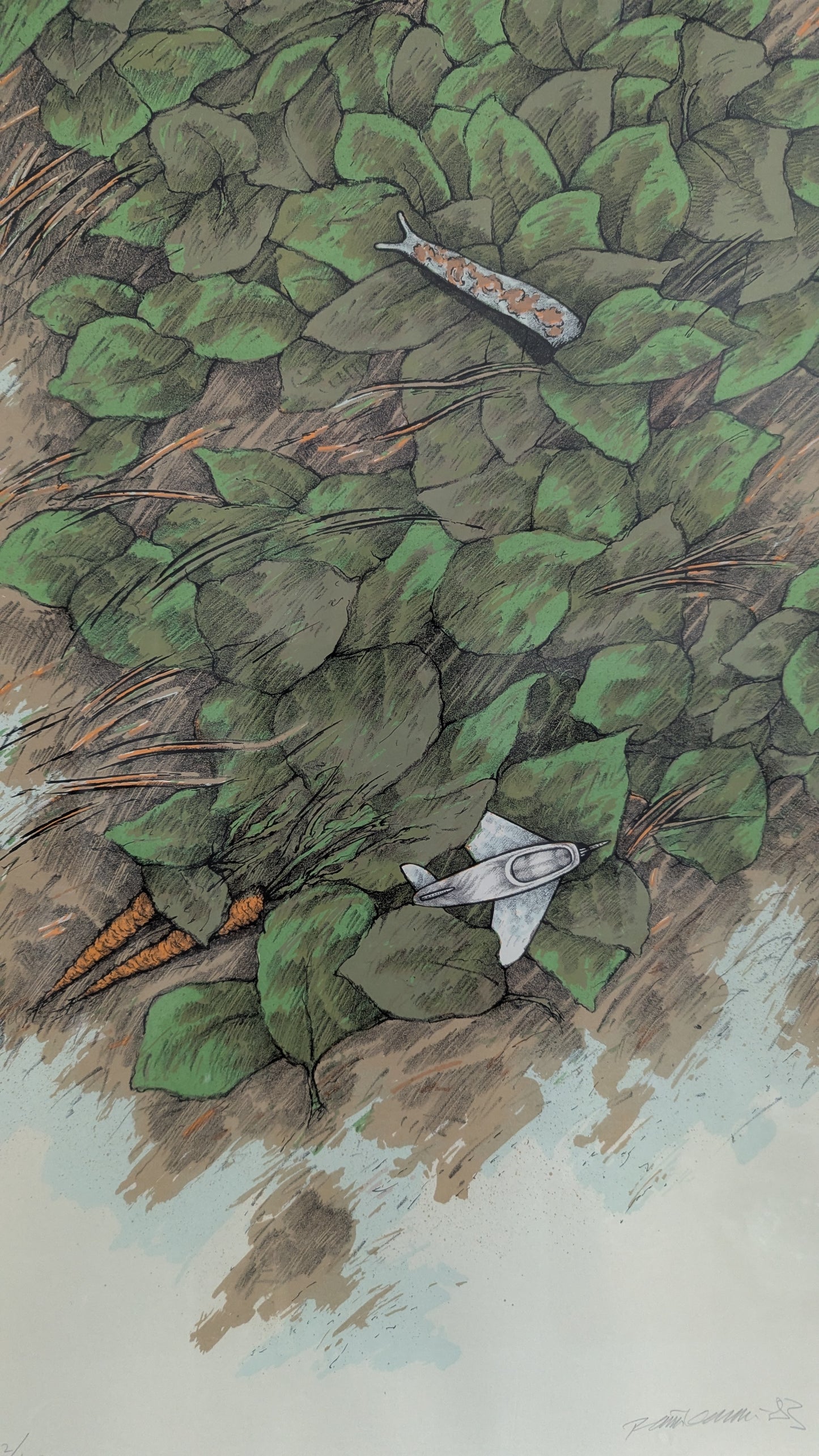 Raimo Kanerva - Signeerattu Grafiikka (1983)