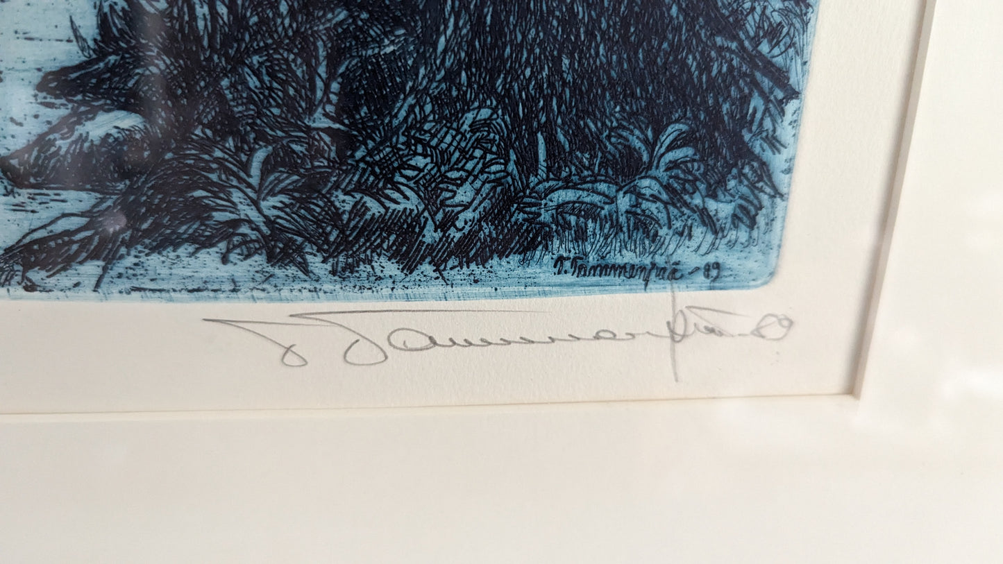Tapani Tammenpää - Signeerattu Grafiikka (1989)