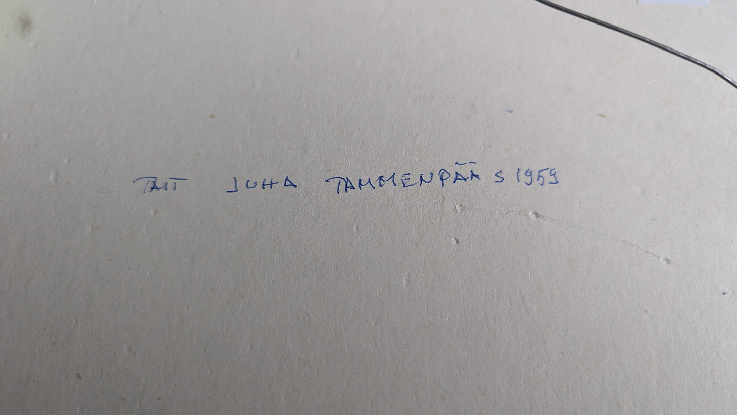 Tapani Tammenpää - Signeerattu Grafiikka (1989)