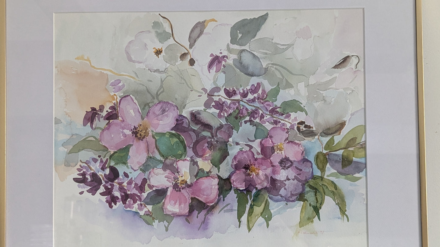 H. Kalimanski - Signeerattu Akvarellimaalaus (1997)