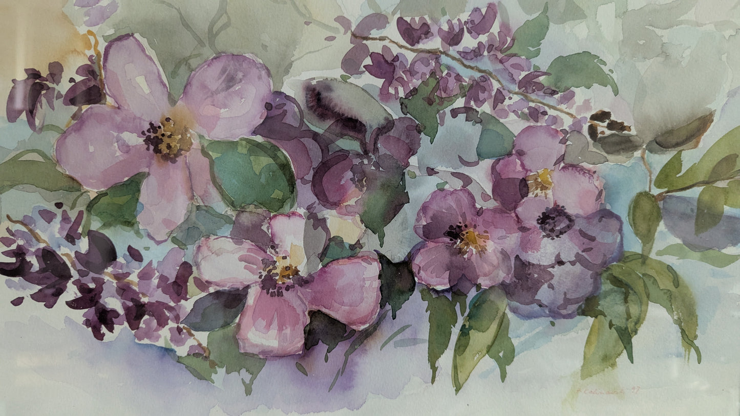 H. Kalimanski - Signeerattu Akvarellimaalaus (1997)