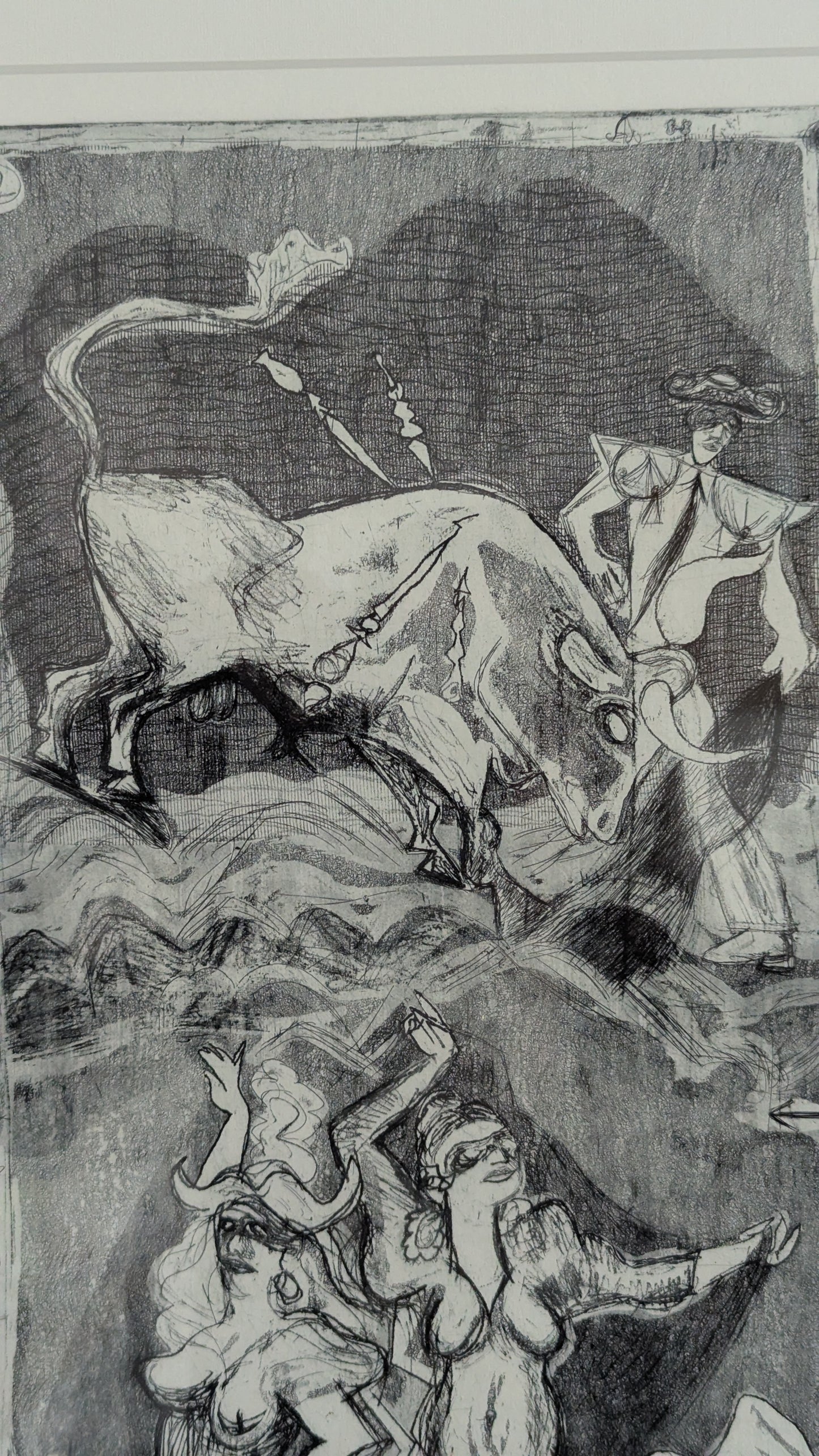 Erkki Sakari Heinonen - Andalucia Flamenco II (Signeerattu, Etsaus, 1988)