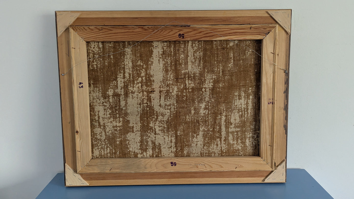 Arvid Lind - Signeerattu Öljyvärimaalaus (1928)