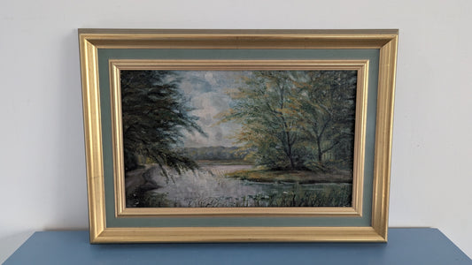 Ester Helenius - Signeerattu Öljyvärimaalaus