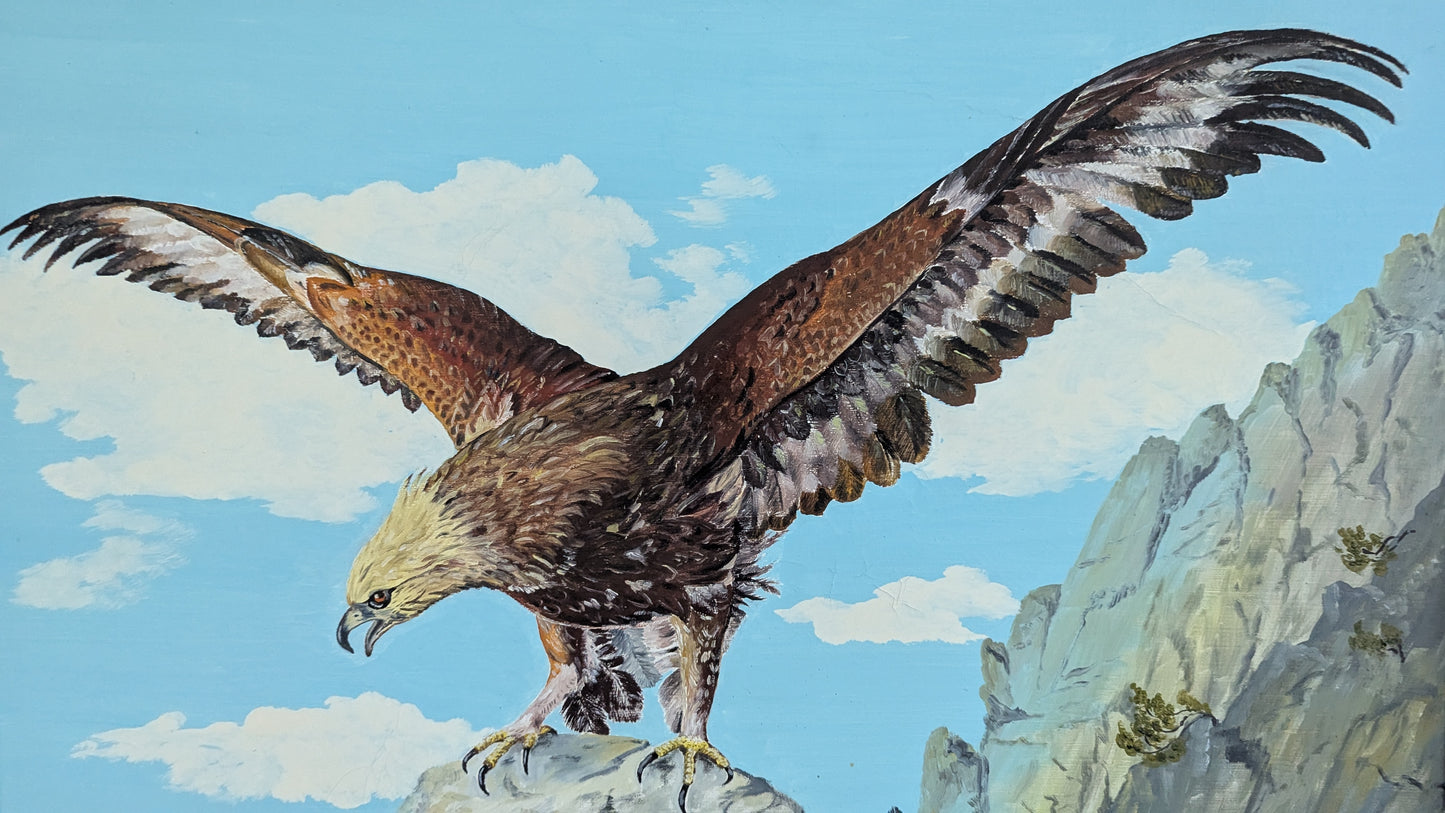 L.Sirkiä - Signeerattu Öljyvärimaalaus (1986)