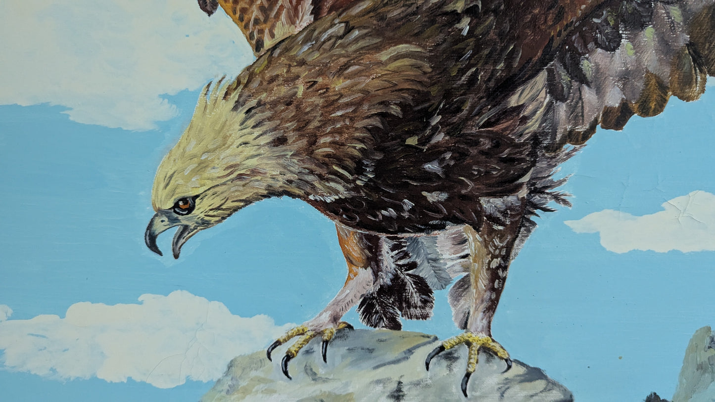 L.Sirkiä - Signeerattu Öljyvärimaalaus (1986)