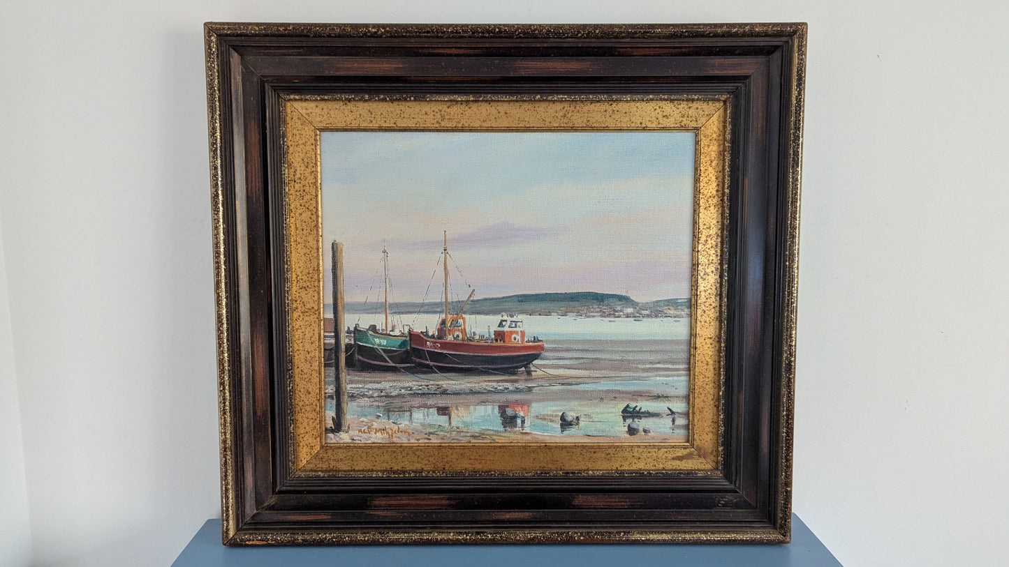 Ali Munsterhjelm - Signeerattu Öljyvärimaalaus