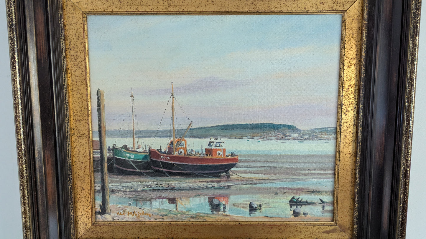 Ali Munsterhjelm - Signeerattu Öljyvärimaalaus