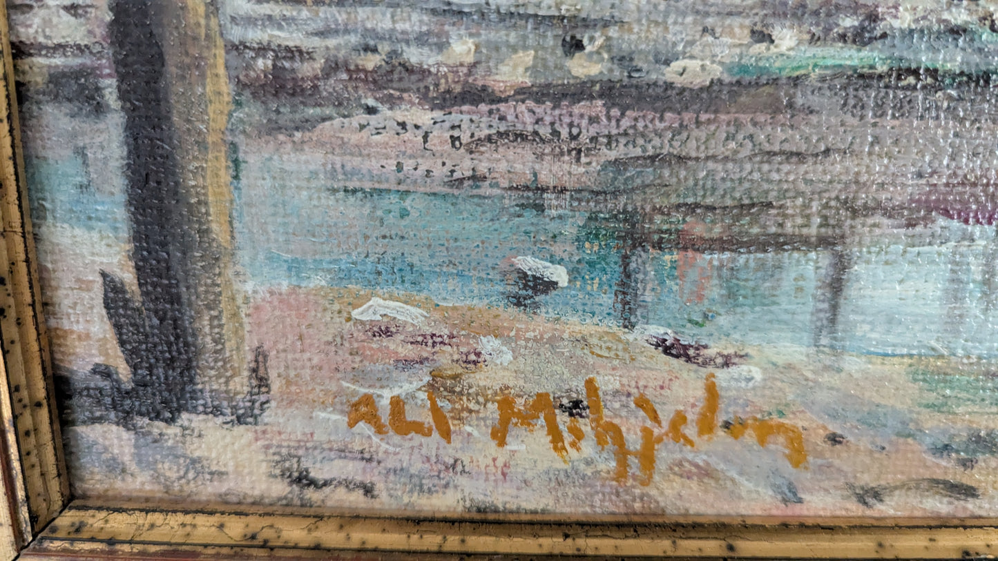 Ali Munsterhjelm - Signeerattu Öljyvärimaalaus