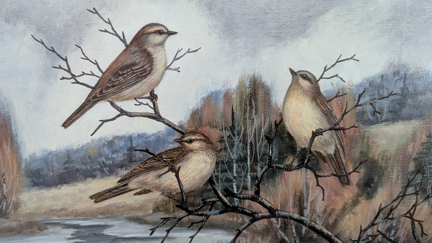 Vesa Turunen - Signeerattu Öljyvärimaalaus (1988)