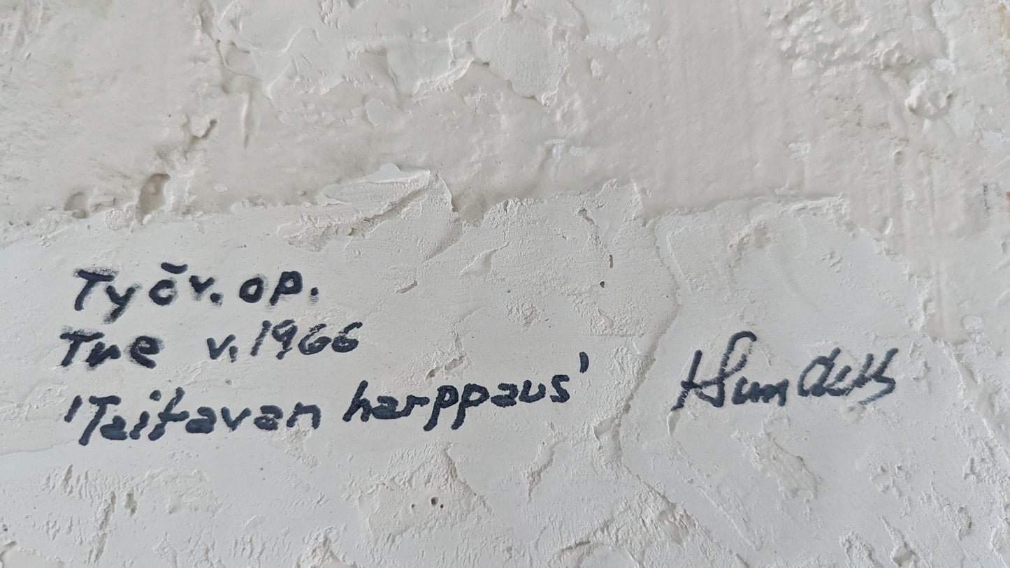 Kalevi Sundell - Taitavan Harppaus Reliefi (1966)