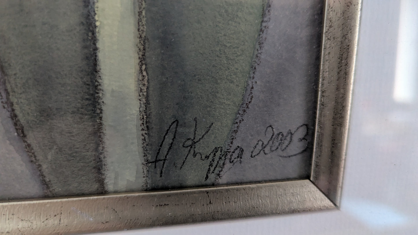 Anu Kurppa - Signeerattu Sekatekniikkatyö (2003)