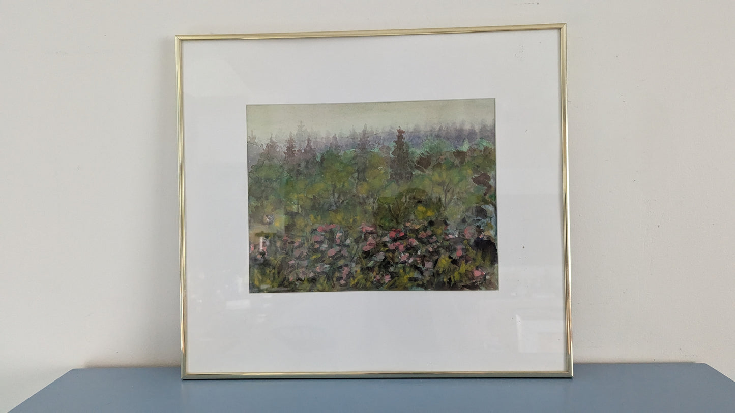 Signeeraamaton Akvarellimaalaus