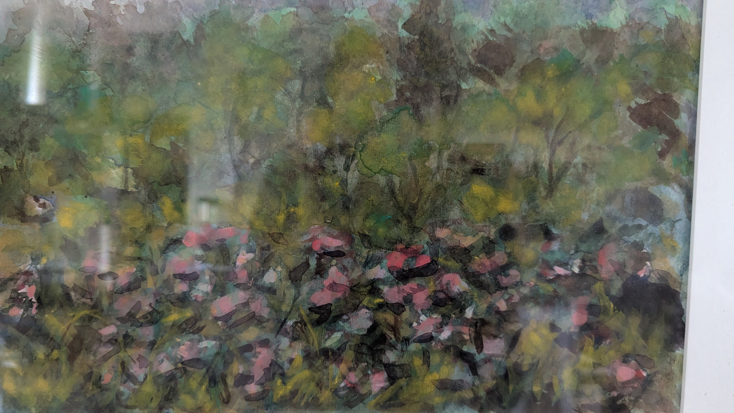 Signeeraamaton Akvarellimaalaus