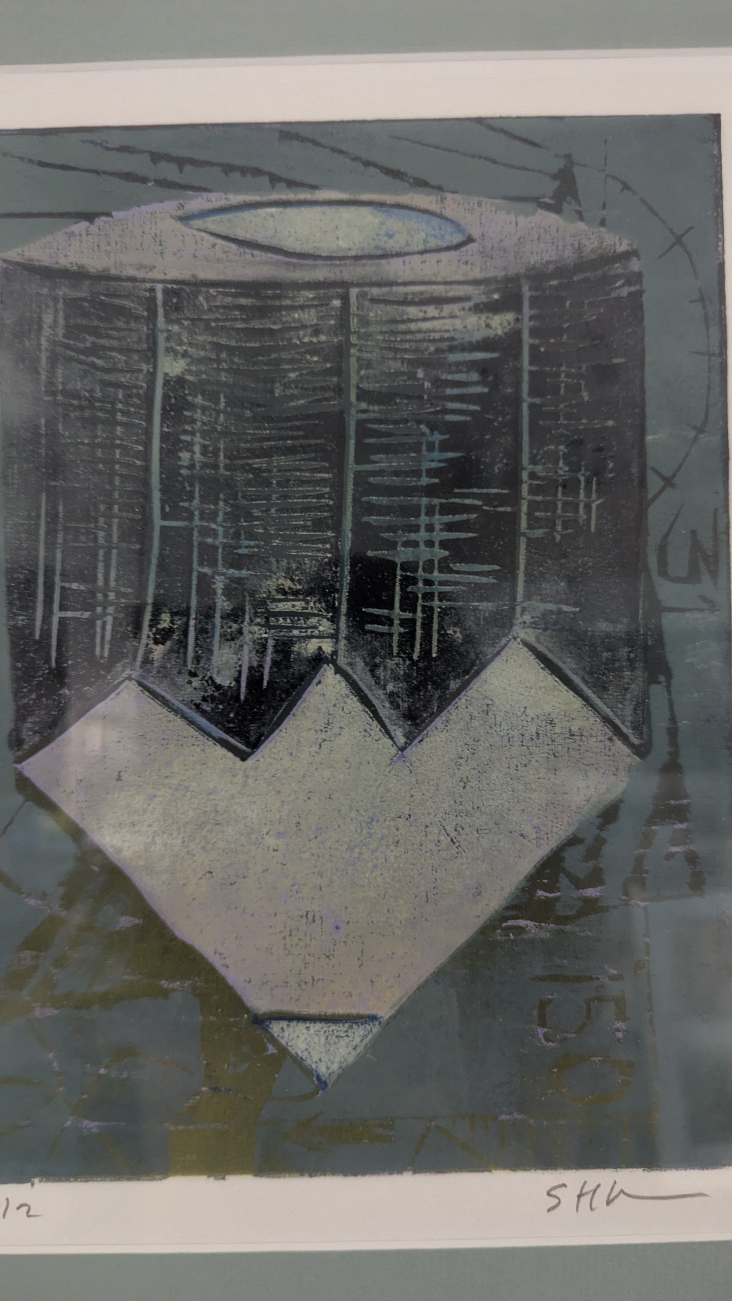 SH - Signeerattu Grafiikka (Monotypia)