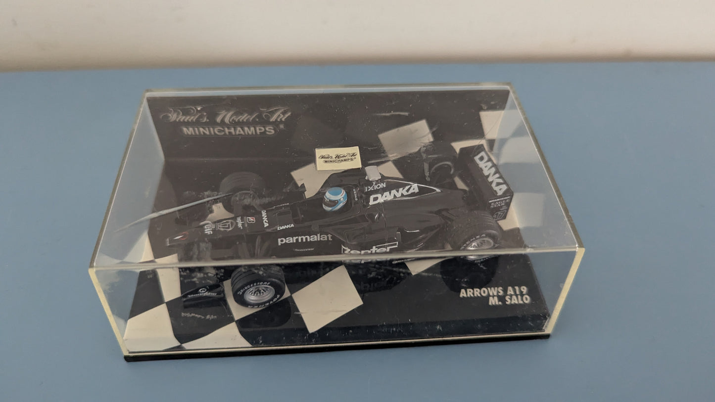 MiniChamps - Arrows A19 / Mika Salo (Alkuperäisessä Paketissa)