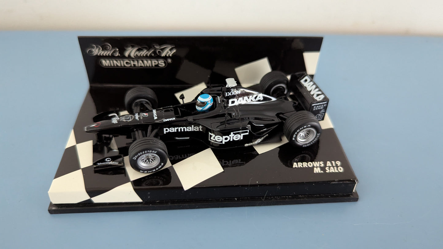 MiniChamps - Arrows A19 / Mika Salo (Alkuperäisessä Paketissa)