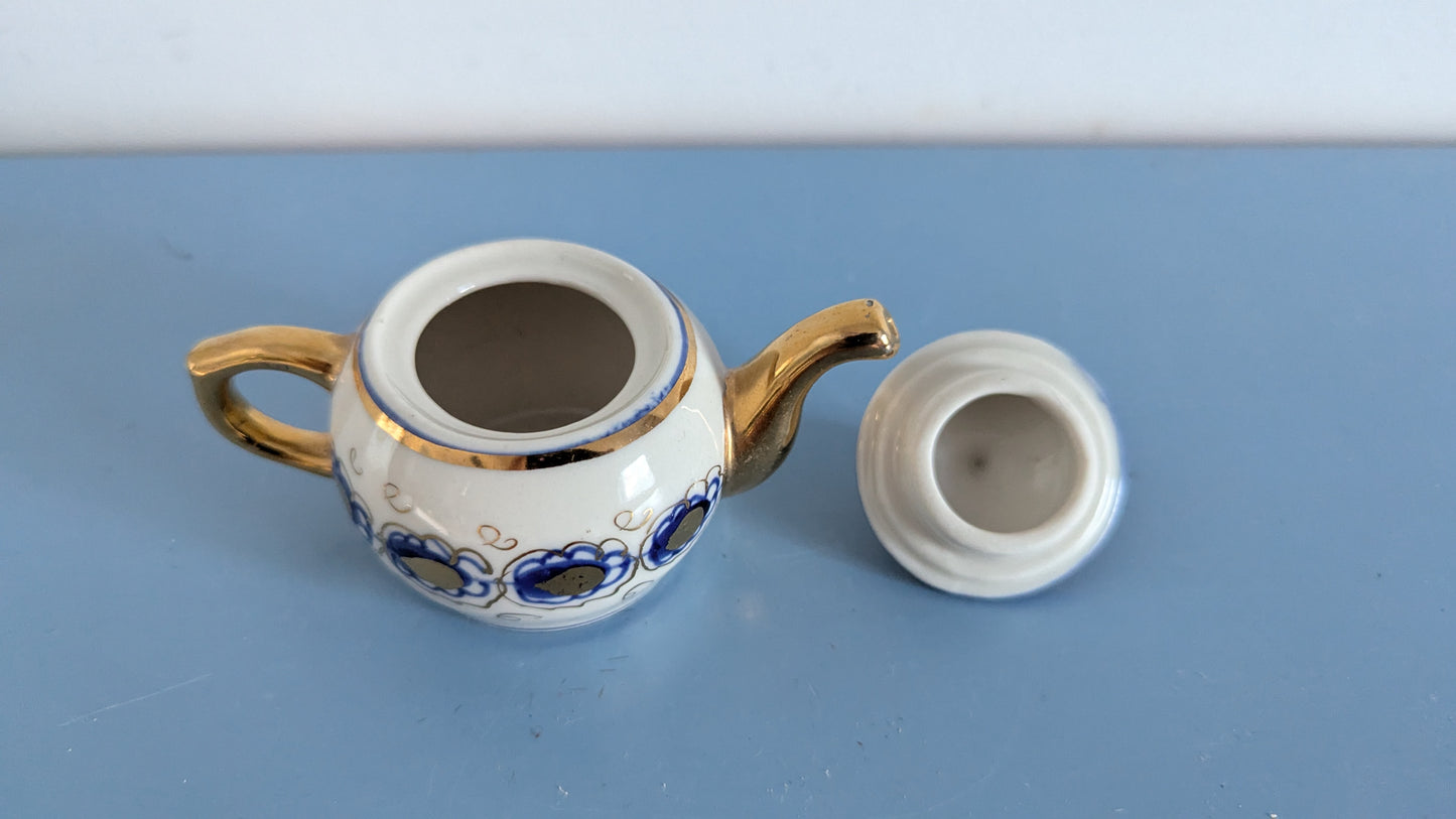 Gzhel - Miniatyyri Teekannu / Lasten Teekannu (1972-1986)