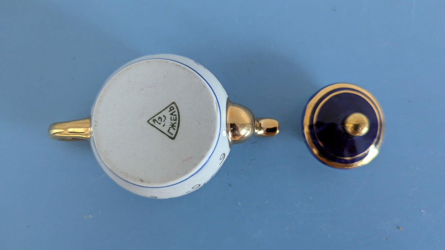 Gzhel - Miniatyyri Teekannu / Lasten Teekannu (1972-1986)