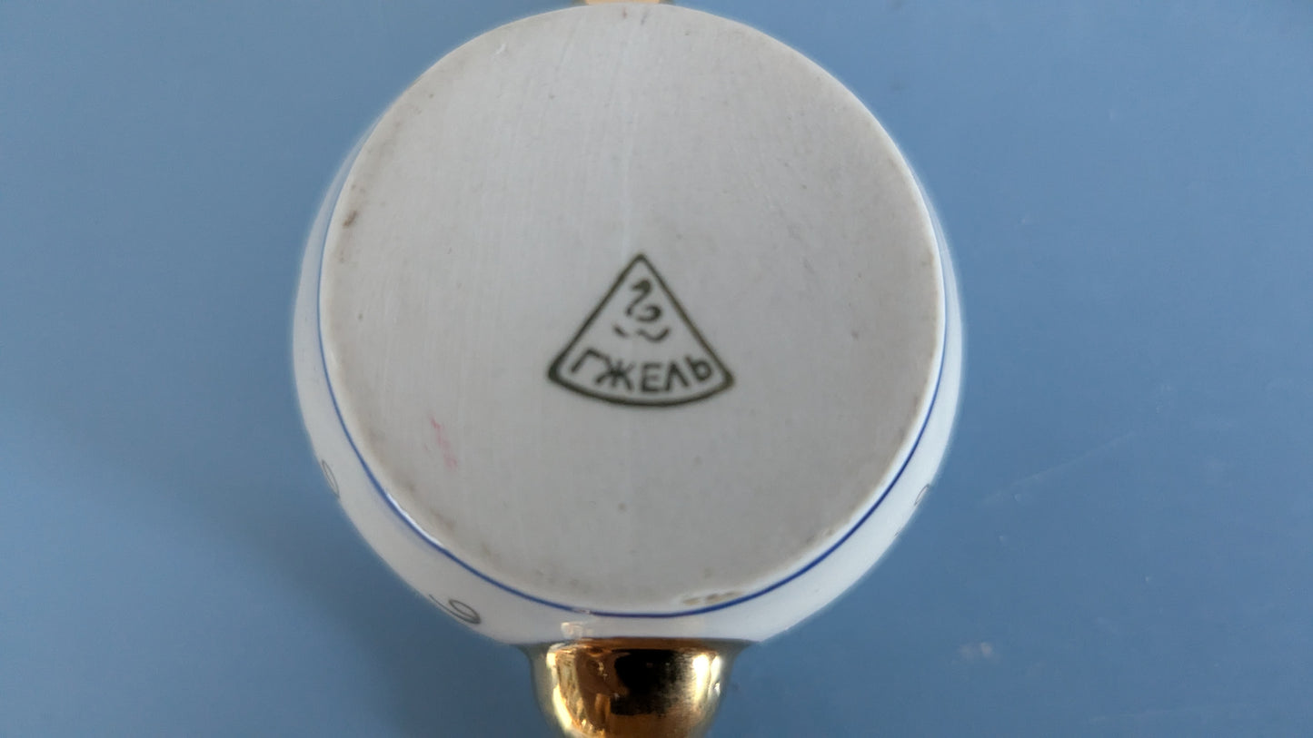 Gzhel - Miniatyyri Teekannu / Lasten Teekannu (1972-1986)