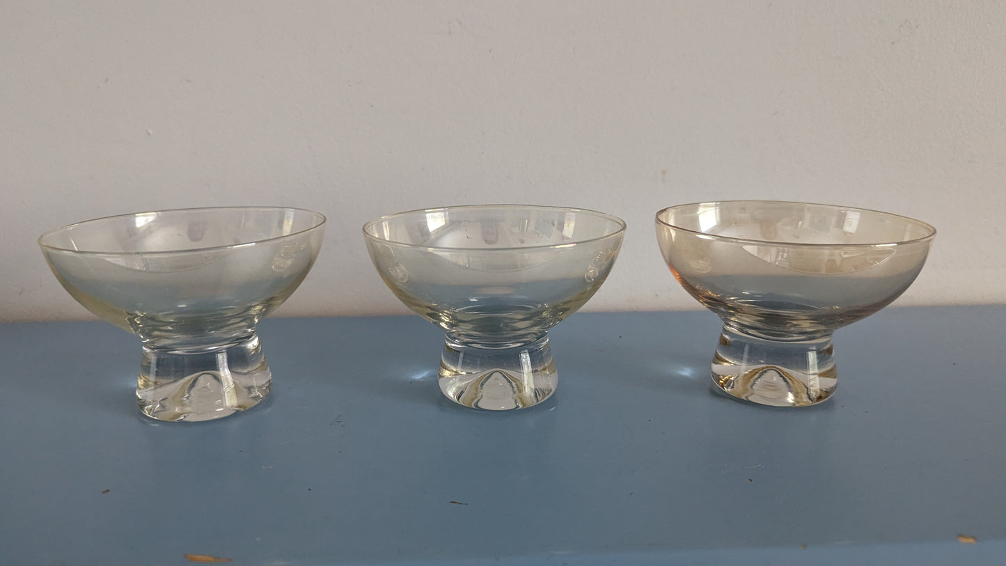 Iittala 2092 Annoskulho / Jälkiruokakulho (3kpl, 1956-1963, Tapio Wirkkala)