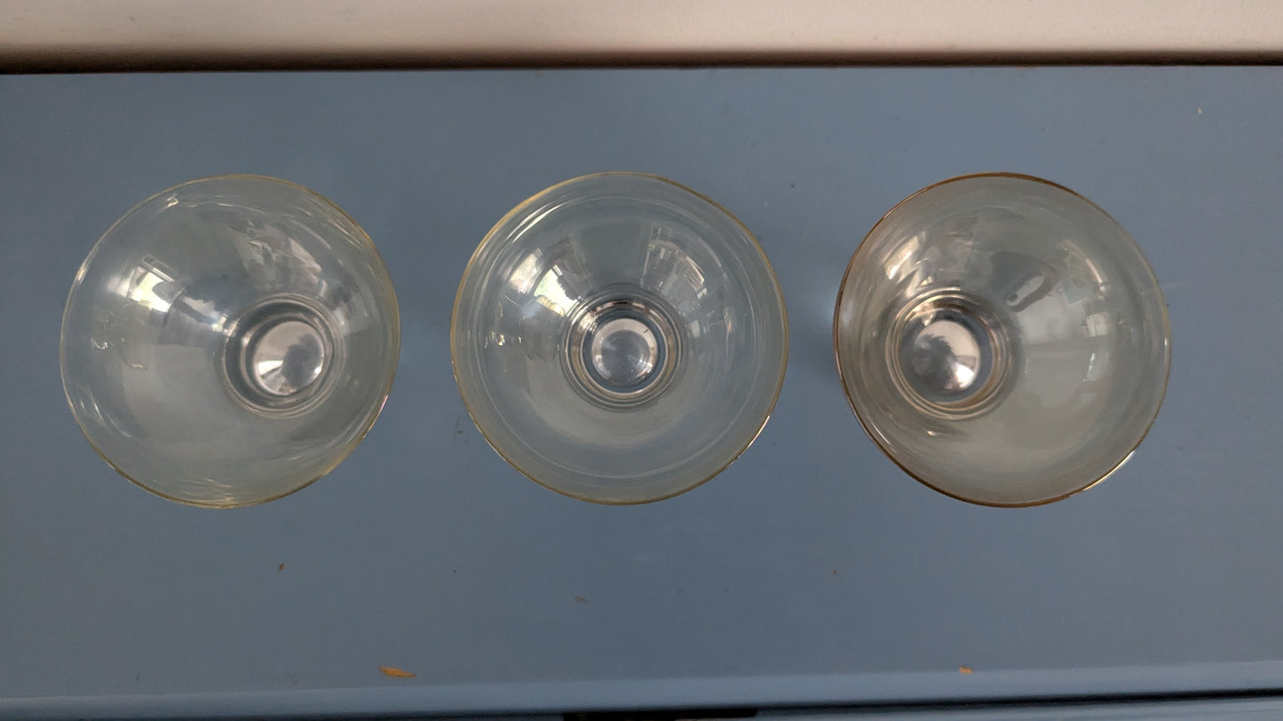 Iittala 2092 Annoskulho / Jälkiruokakulho (3kpl, 1956-1963, Tapio Wirkkala)