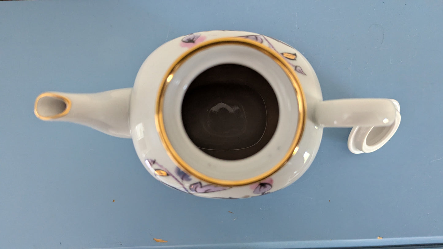 Lomonosov - Pink Branch Teekannu (L. K. Blak)