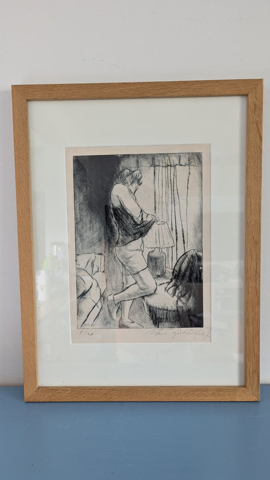 Hans Björklind - Signeerattu Grafiikka (1947, 5/30)