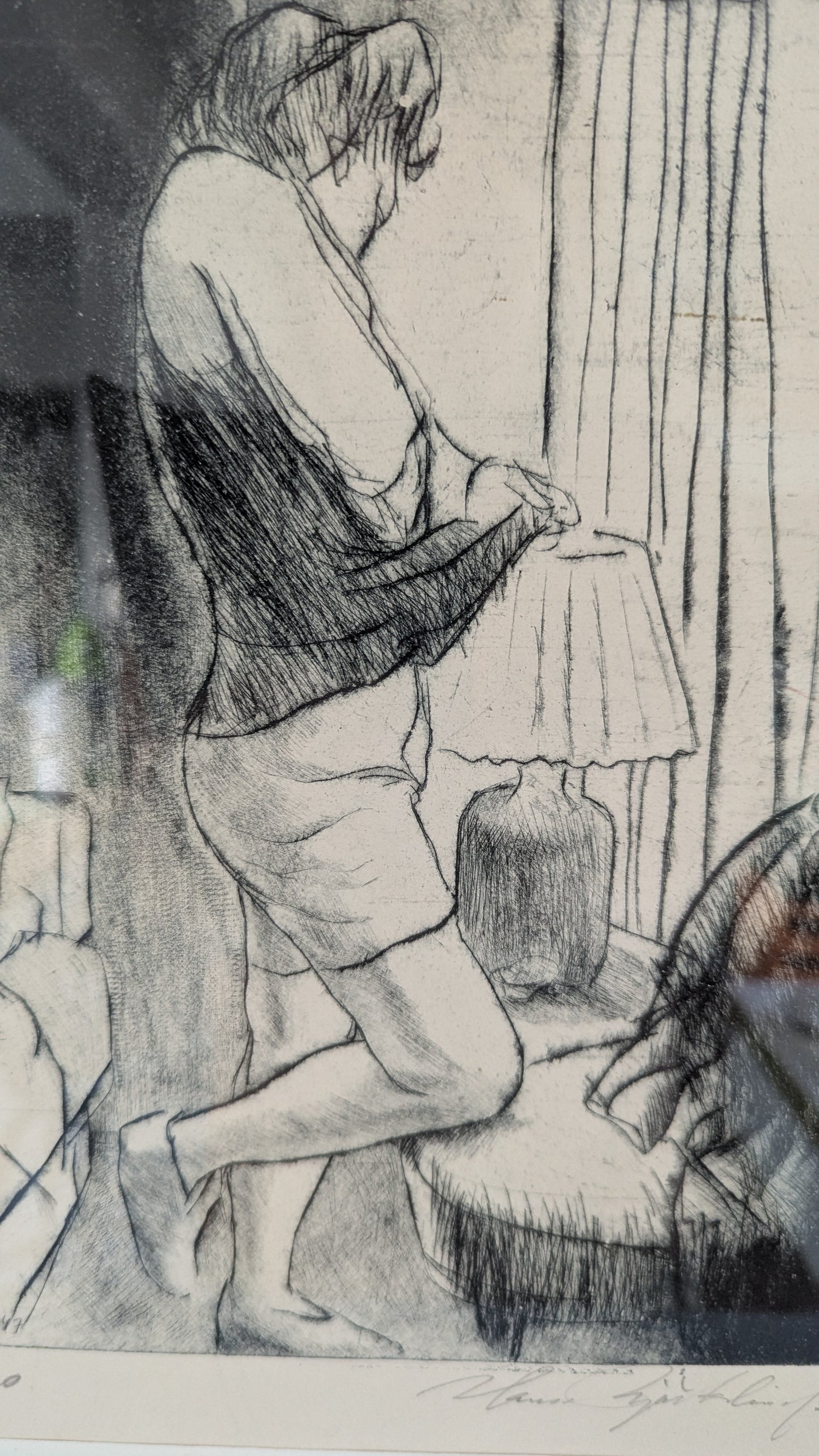 Hans Björklind - Signeerattu Grafiikka (1947, 5/30)