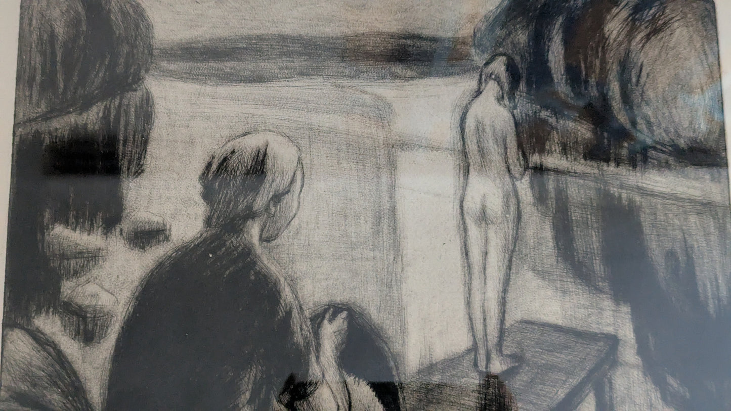 Hans Björklind - Signeerattu Grafiikka (1947, 8/25)