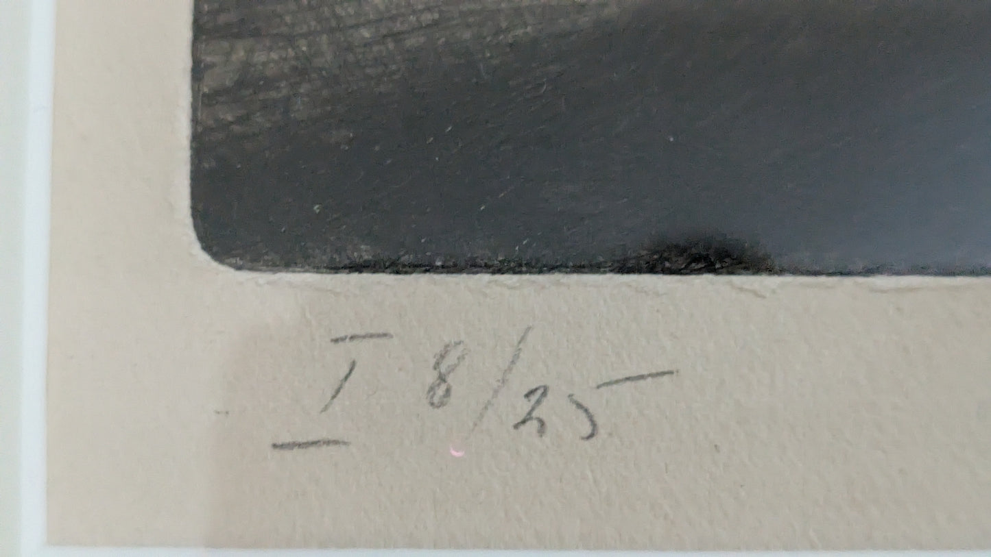 Hans Björklind - Signeerattu Grafiikka (1947, 8/25)