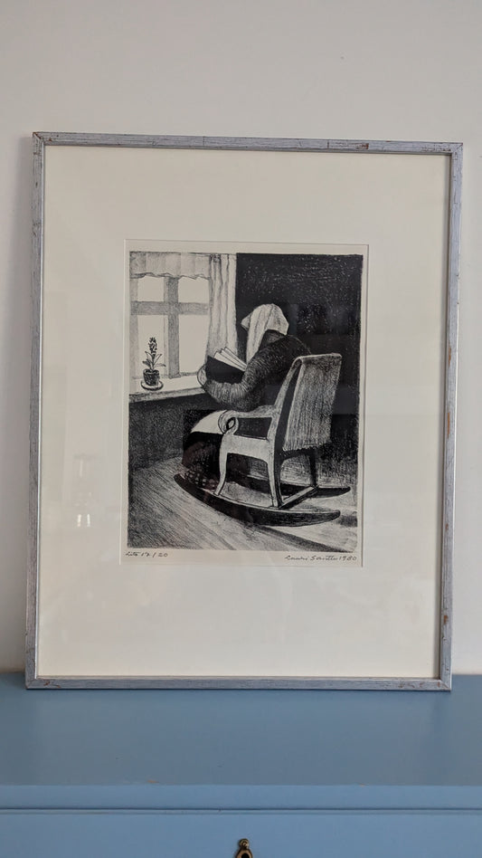Lauri Santtu - Signeerattu ja Numeroitu Litografia (1980)