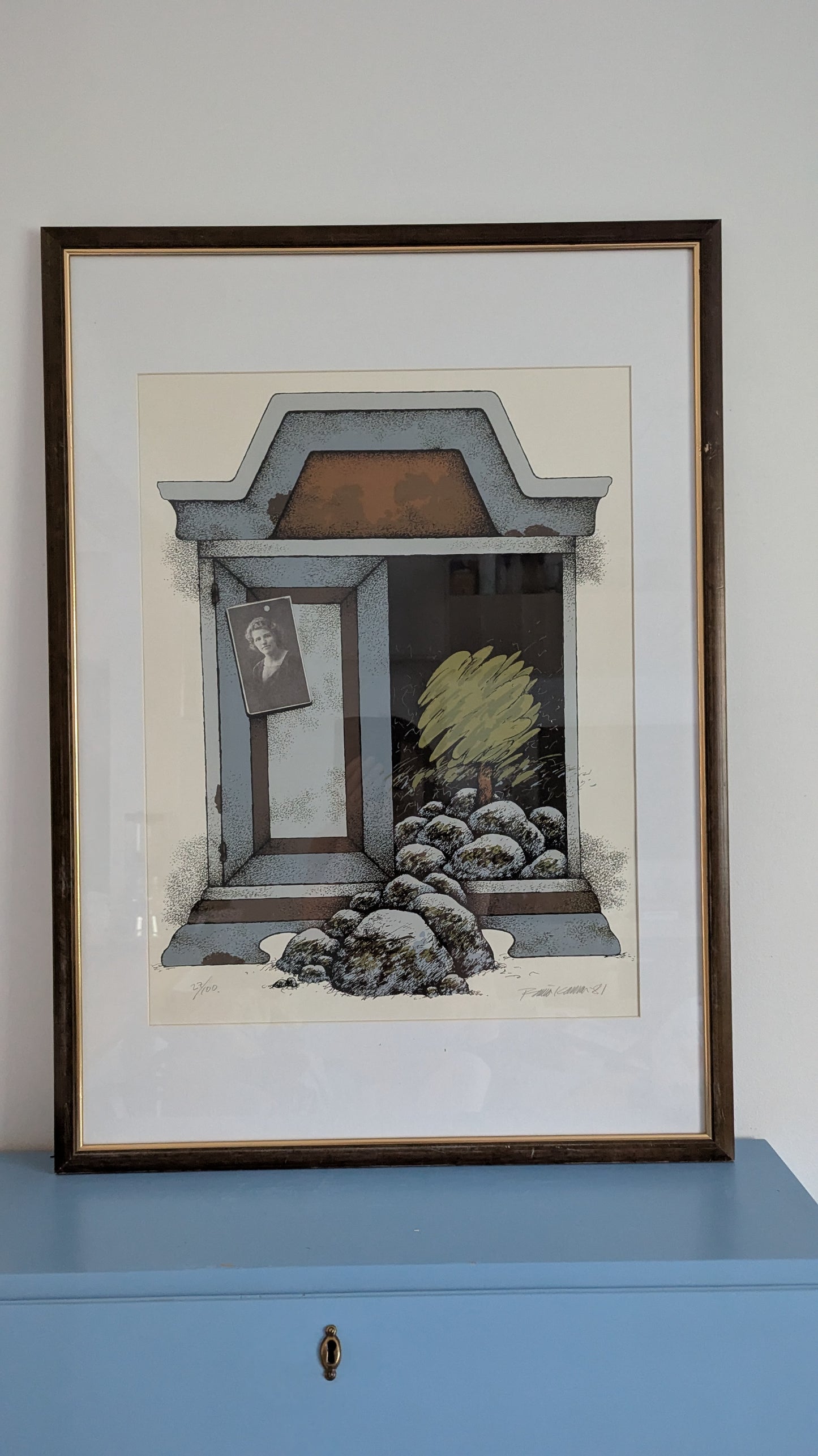 Raimo Kanerva - Signeerattu Grafiikka (1981)