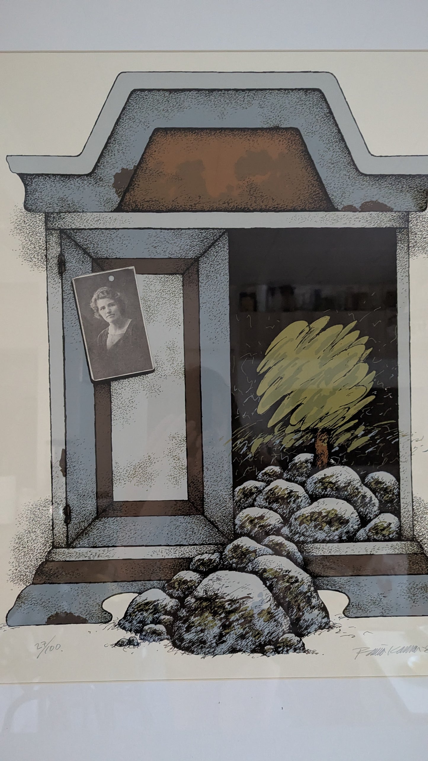 Raimo Kanerva - Signeerattu Grafiikka (1981)