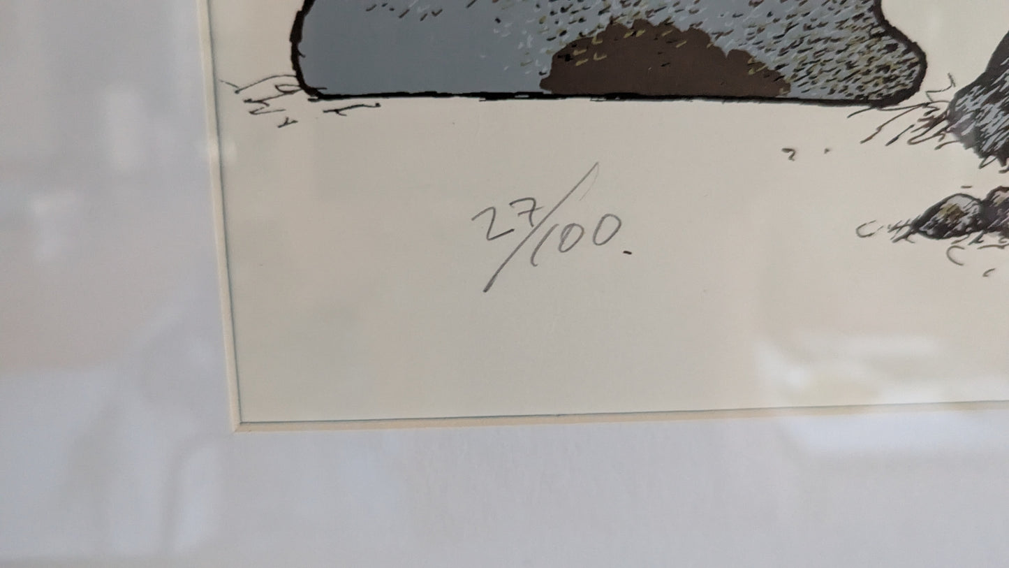 Raimo Kanerva - Signeerattu Grafiikka (1981)