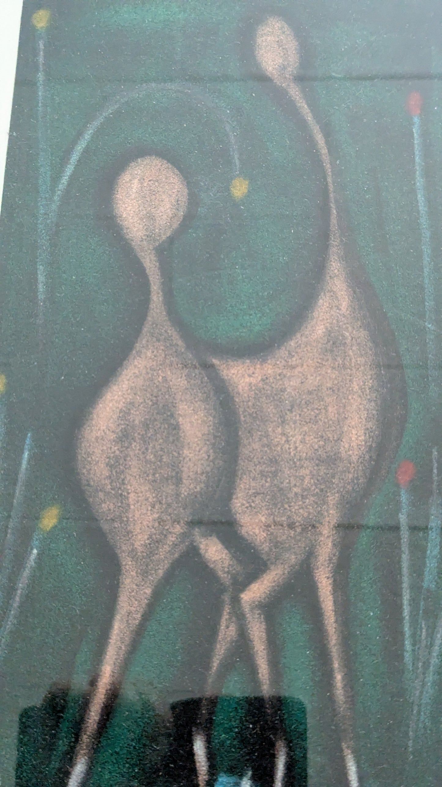 Henryk Barczinski - Frühlingsspiele / Kevätleikkejä (Sign. Pastellimaalaus)