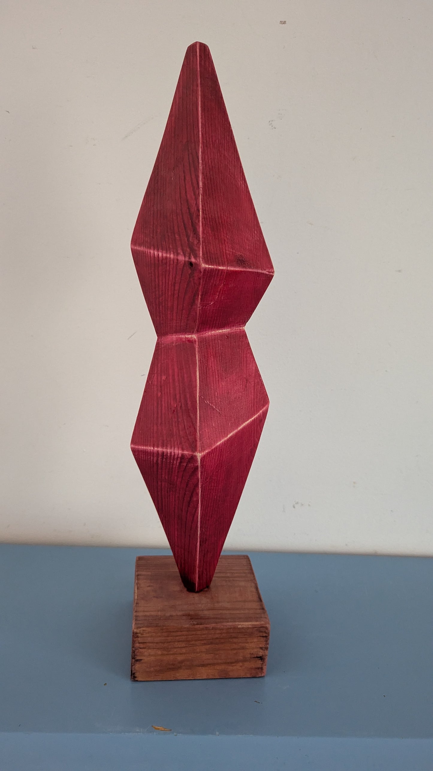 Kalevi Sundell - Salama (Signeerattu Puuveistos, 2005)