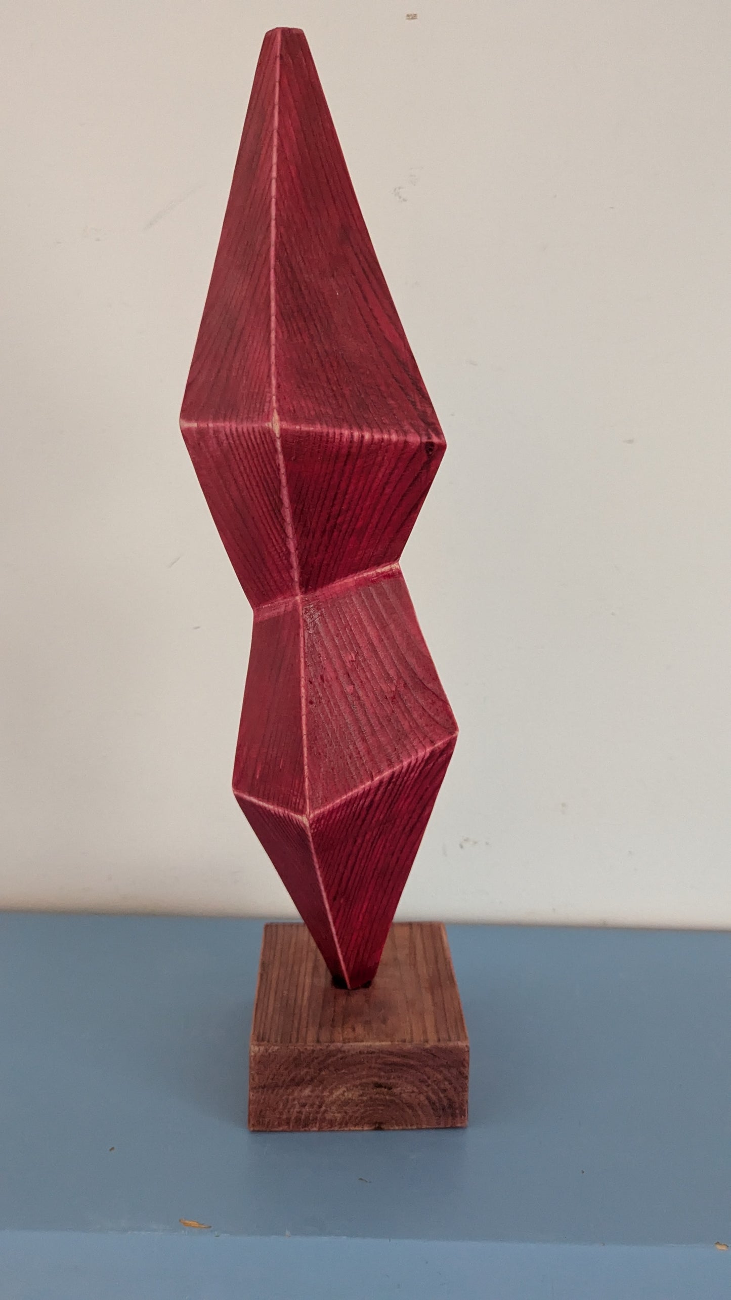 Kalevi Sundell - Salama (Signeerattu Puuveistos, 2005)