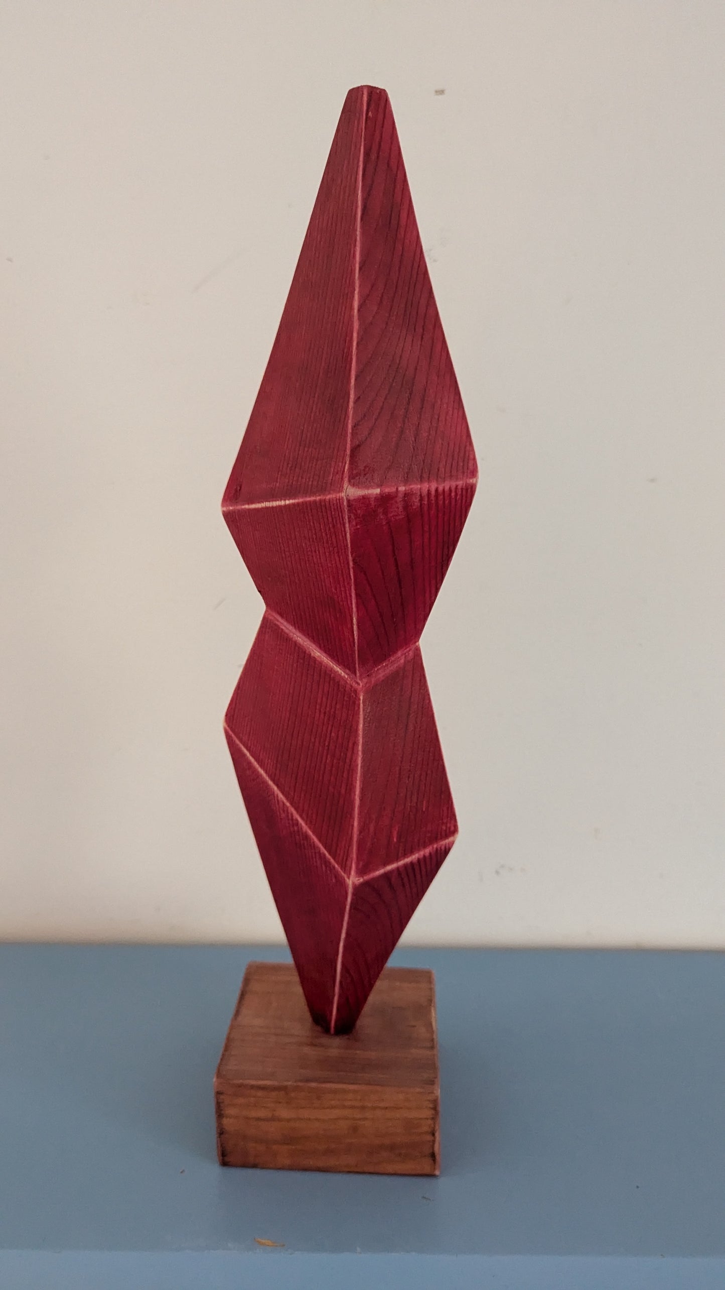 Kalevi Sundell - Salama (Signeerattu Puuveistos, 2005)