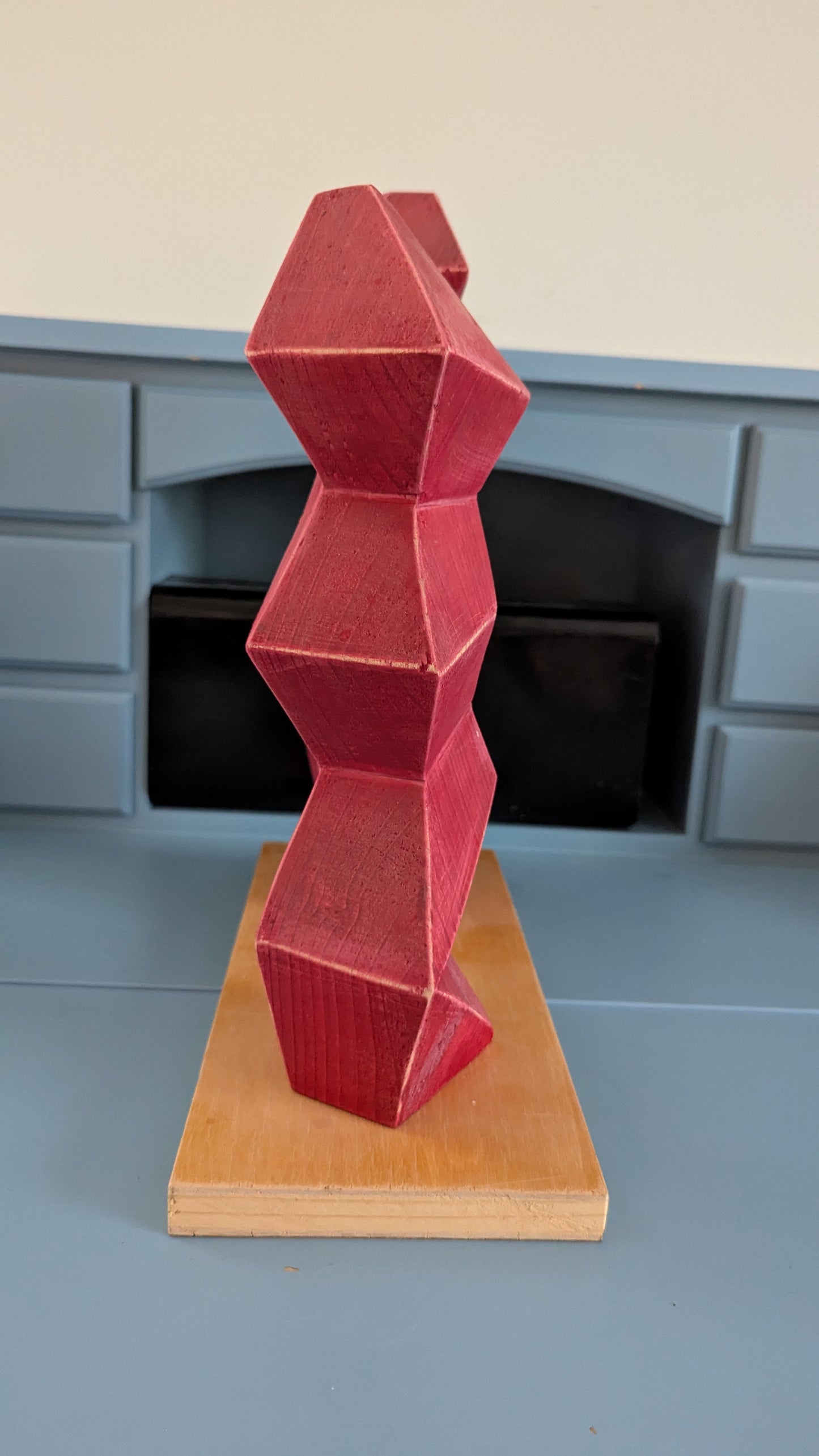 Kalevi Sundell - Flamenkopari (Signeerattu Puuveistos, 2003)