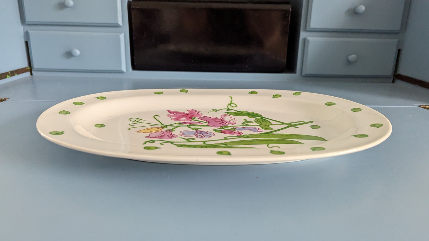 Richard Ginori 1735 - Sweat Pea Tarjoiluvati (Valmistus Lopettu)