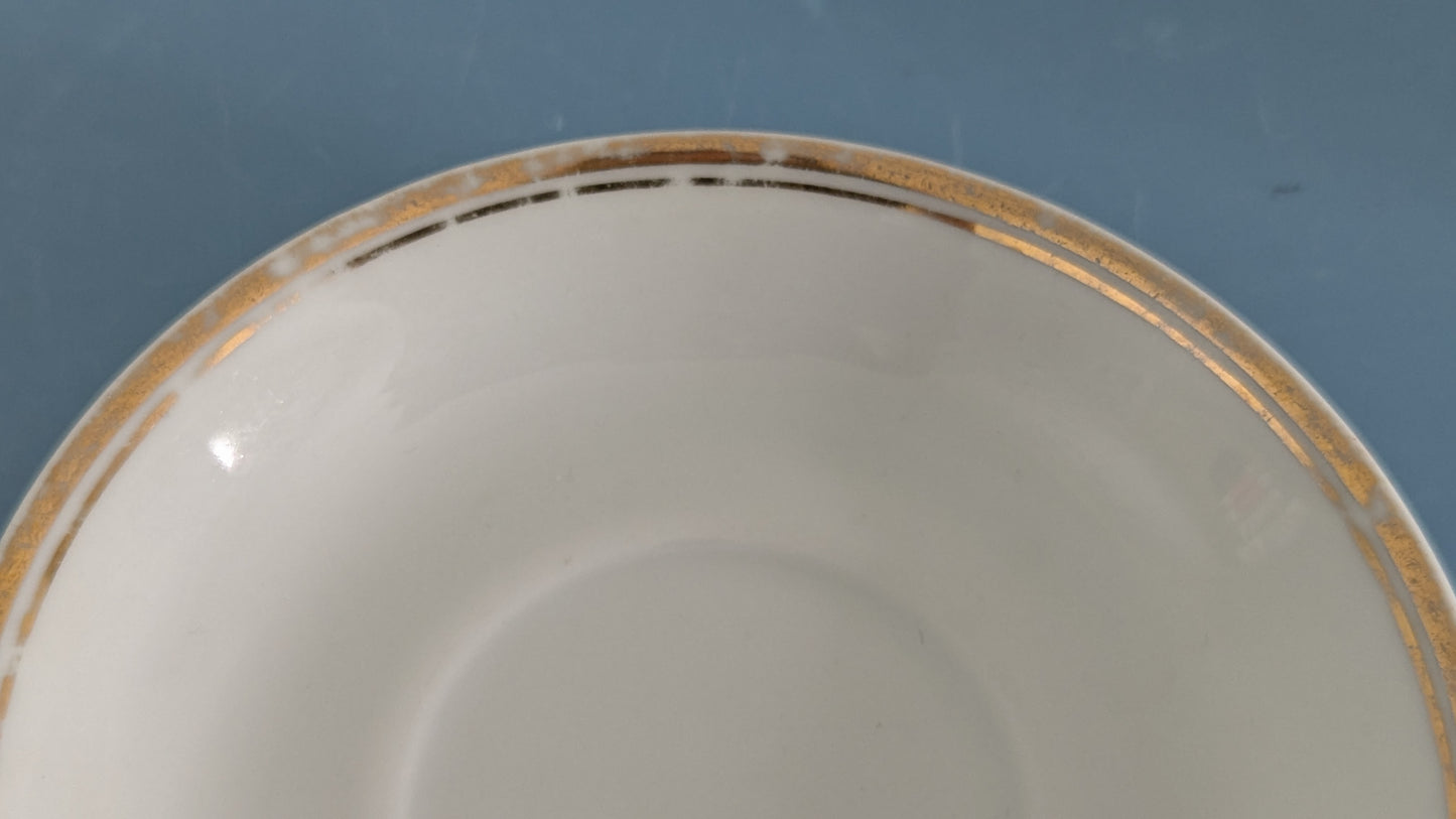 Arabia OE-Mallin Kultaraita Kahviastiasto Neljälle Hengelle (8-osainen)