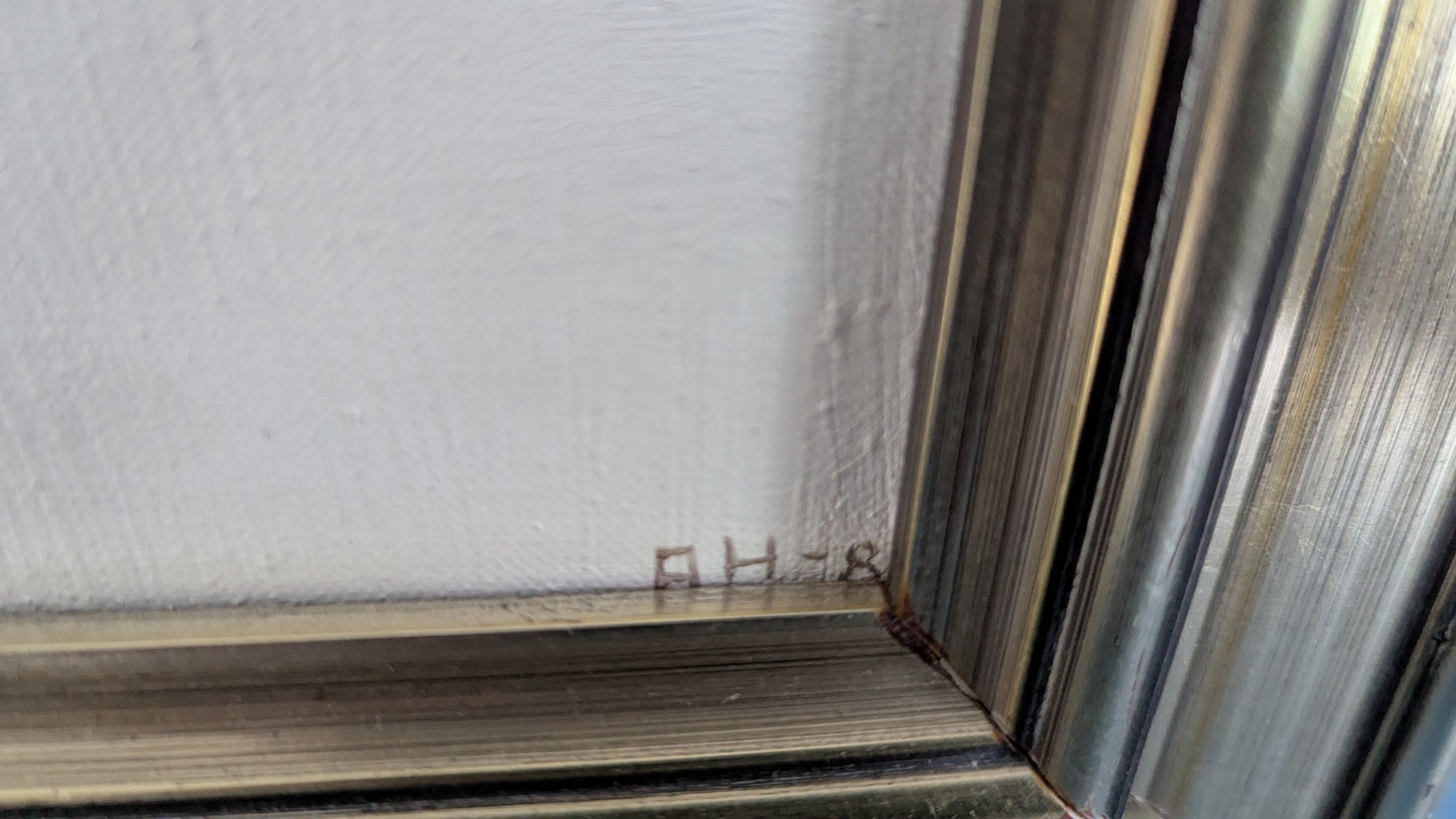 AH - Signeerattu Öljyvärimaalaus (1980)