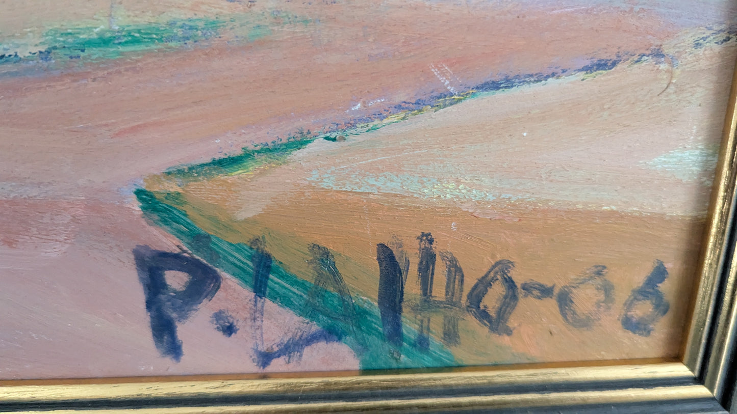 Pekka Laiho - Signeerattu Öljyvärimaalaus (2006)