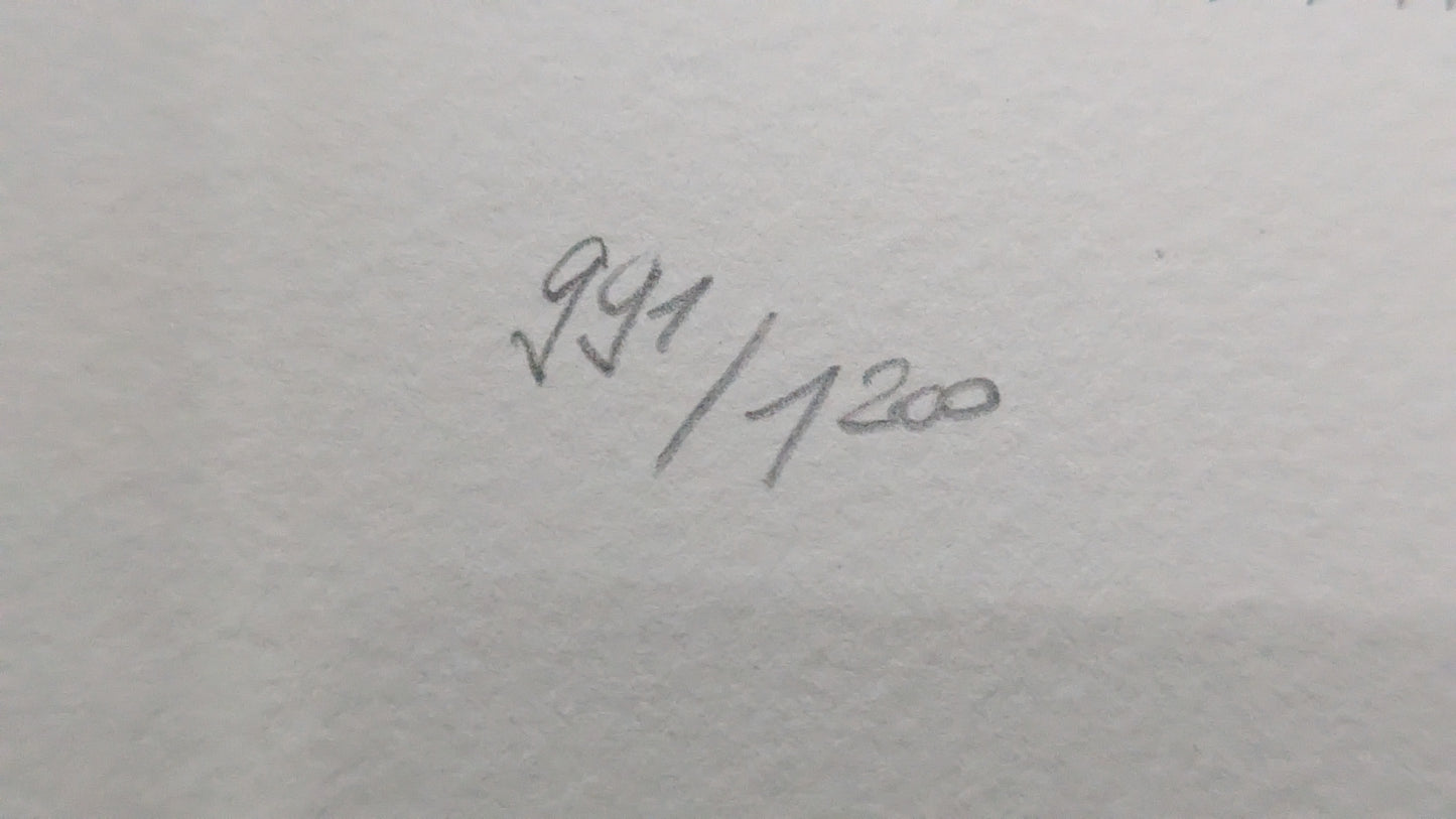 Pablo Picasso - Muusa ja Maalari (Litografia, Numeroitu 991/1200)