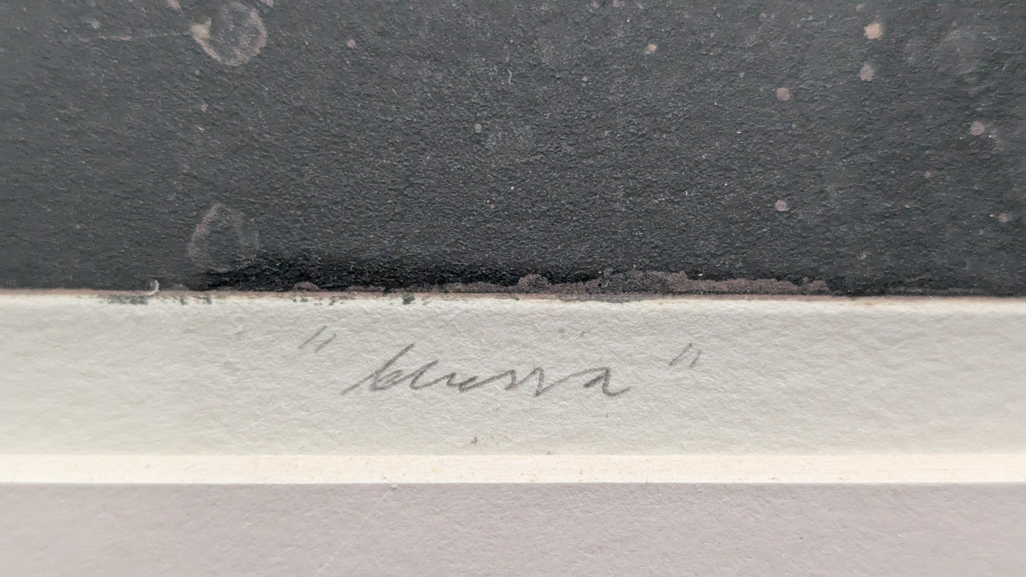 Heikki Arppo - Alussa (Signeerattu Grafiikka 1988)