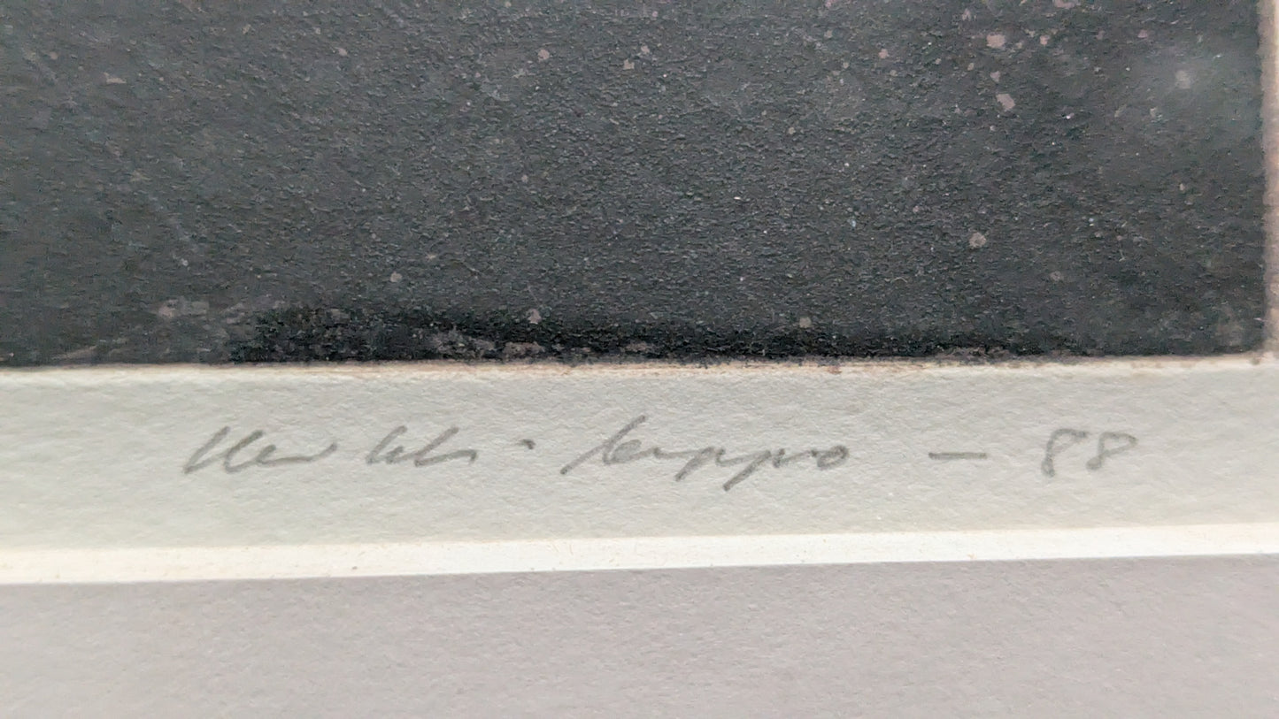 Heikki Arppo - Alussa (Signeerattu Grafiikka 1988)