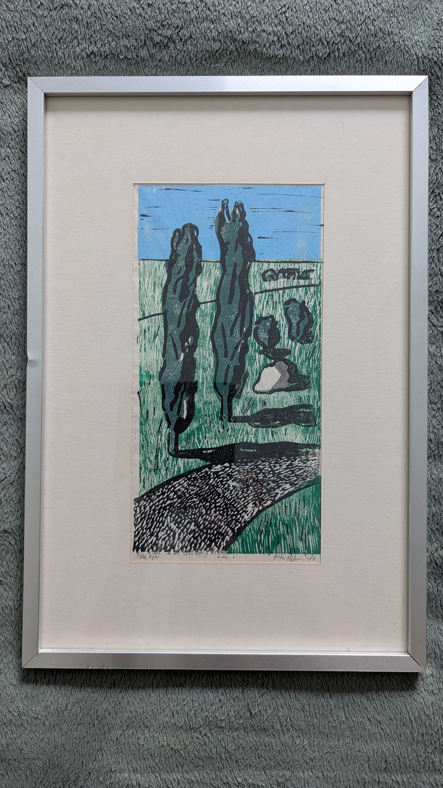 Signeerattu Väripuupiirros (2/10, 1983)