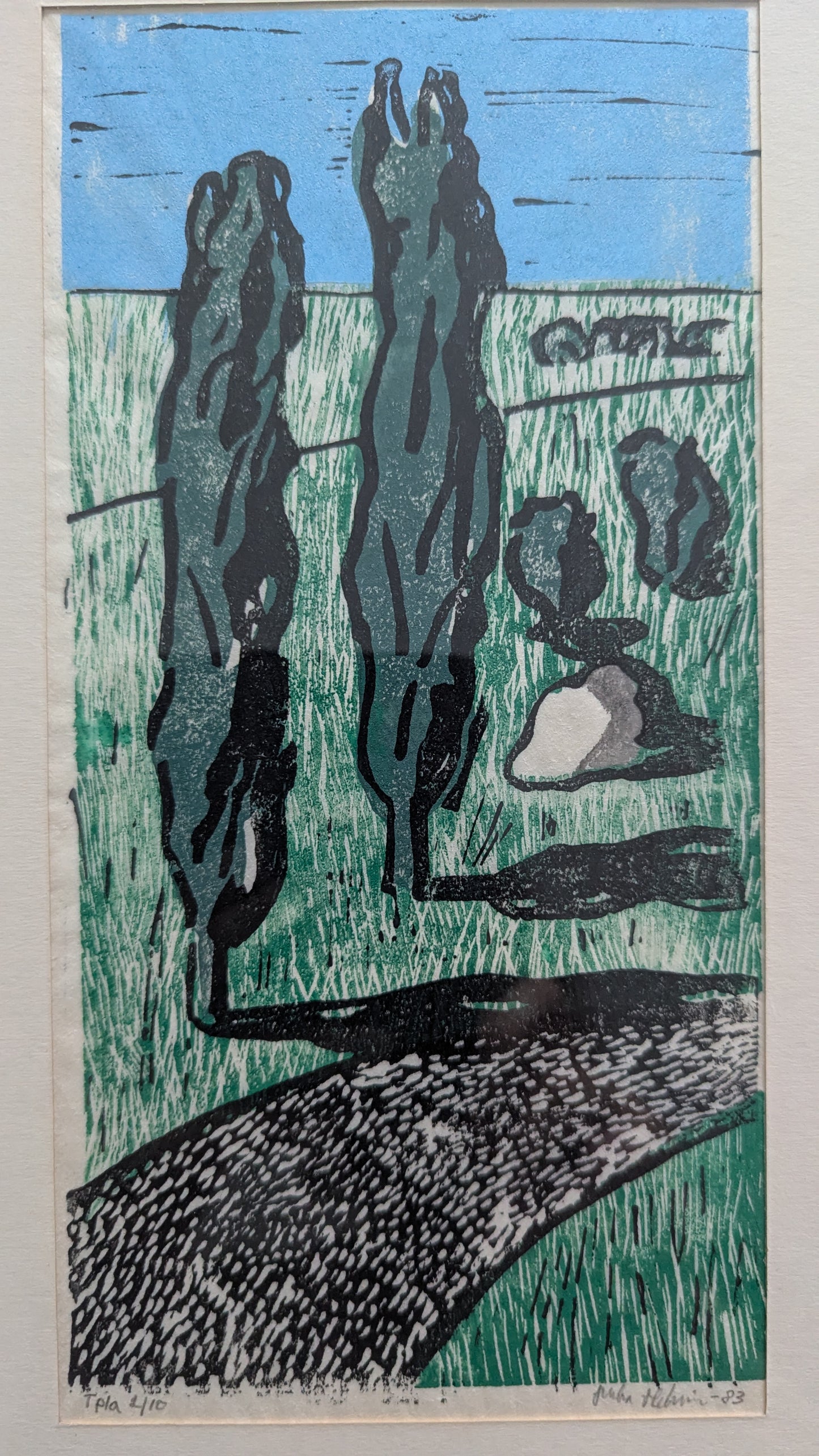 Signeerattu Väripuupiirros (2/10, 1983)